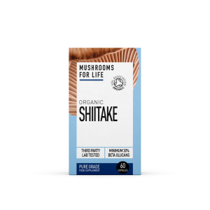 Mushrooms For Life Organic Shiitake 60 Capsules