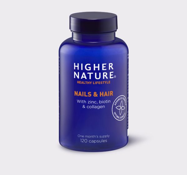 Higher Nature Nails & Hair 120 Capsules