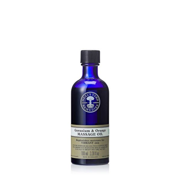 Neals Yard Remedies Geranium & Orange Massage Oil 100ml