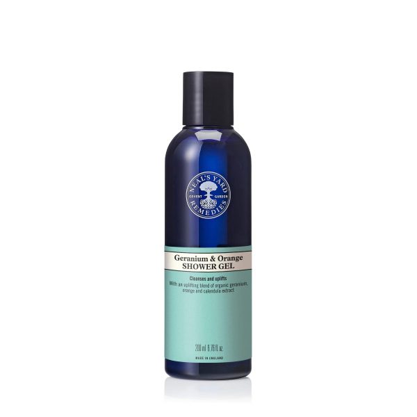 Neals Yard Remedies Geranium & Orange Shower Gel 200ml