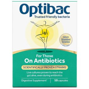 Optibac On Antibiotics 10 Capsules