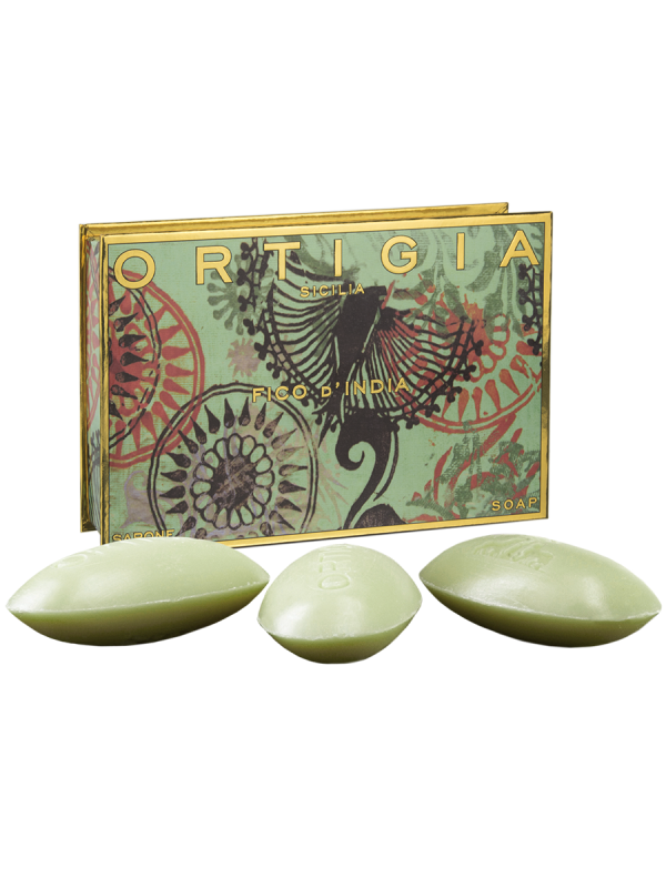 Ortigia Fico D'India Soap Collection 3 x 100g