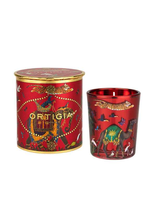 Ortigia Palo Santo Tiger Candelina 80g