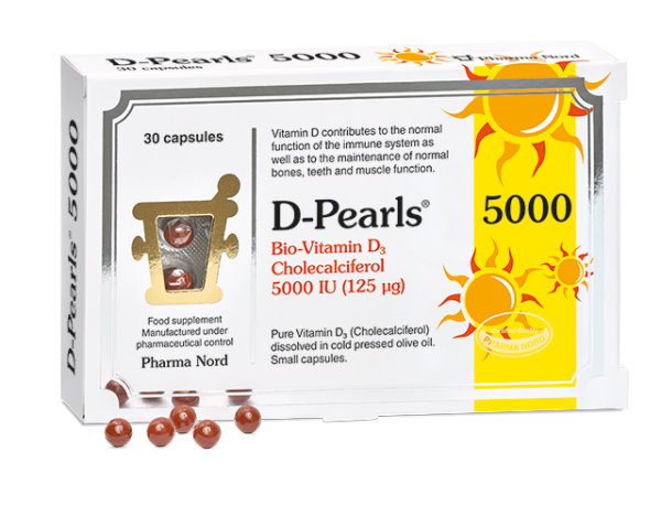 Pharma Nord D-Pearls 5000IU 30 Capsules