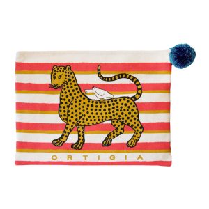 Ortigia Canvas Pouch Red