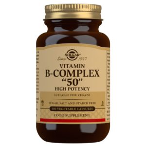 Solgar B-Complex 50 100 Capsules