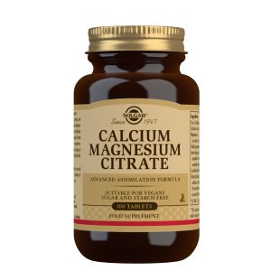 Solgar Calcium Magnesium Citrate 100 Tablets