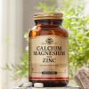 Solgar Calcium, Magnesium & Zinc 100 Tablets - Image 5