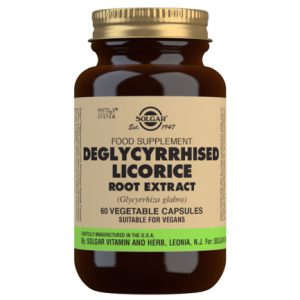 Solgar Deglycyrrhised Licorice Root Extract 60 Capsules