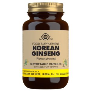 Solgar Korean Ginseng 50 Capsules