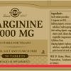 Solgar L-Arginine 1000mg 90 Tablets - Image 2