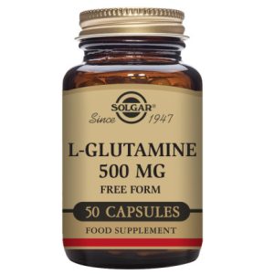 Solgar L-Glutamine 500mg 50 Capsules