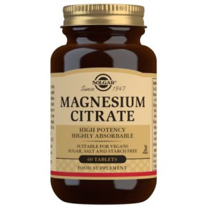 Solgar Magnesium Citrate 60 Tablets