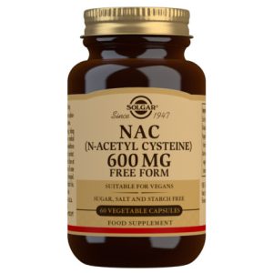 Solgar NAC 600mg 60 Capsules