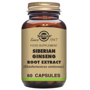 Solgar Siberian Ginseng Root Extract 60 Capsules