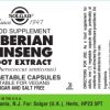 Solgar Siberian Ginseng Root Extract 60 Capsules - Image 2