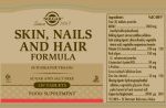 Solgar Skin, Nails & Hair 120 Tablets - Image 3