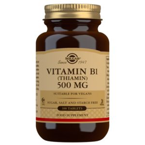 Solgar Vitamin B1 500mg 100 Tablets