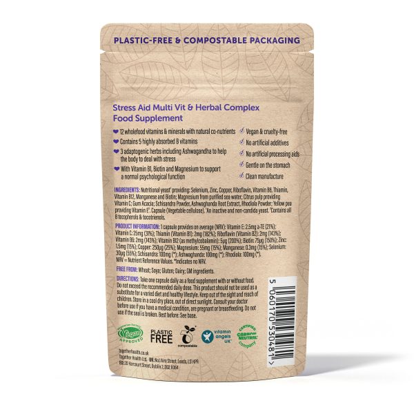 Together Health Stress Aid 30 Capsules - Image 2