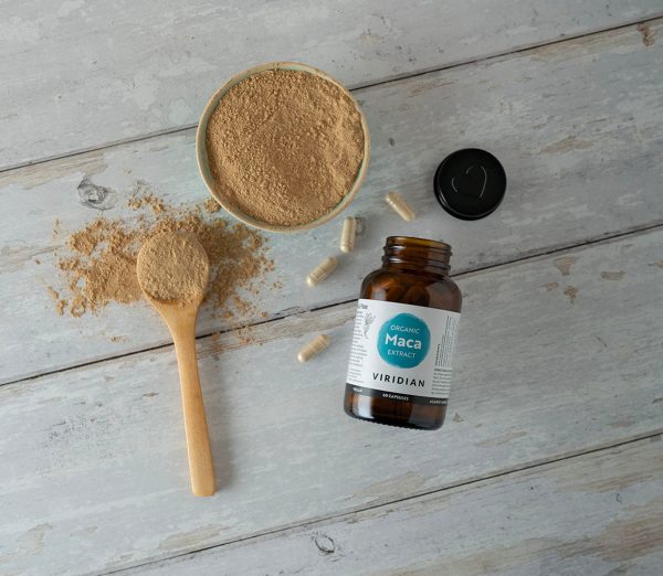 Viridian Organic Maca Extract 60 Capsules - Image 2
