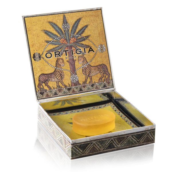 Ortigia Zagara Glass Plate & Soap - Image 2