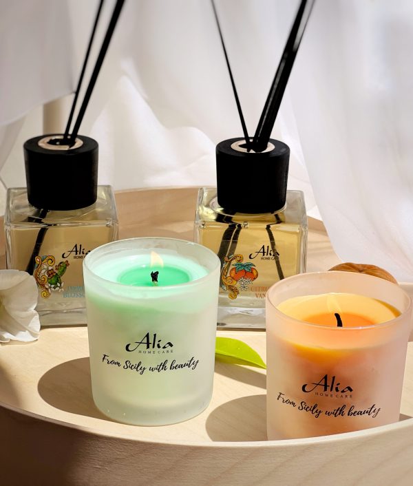 Alia Citrus & Vanilla Candle 175g - Image 2