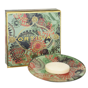 Ortigia Fico D'India Glass Plate & Soap