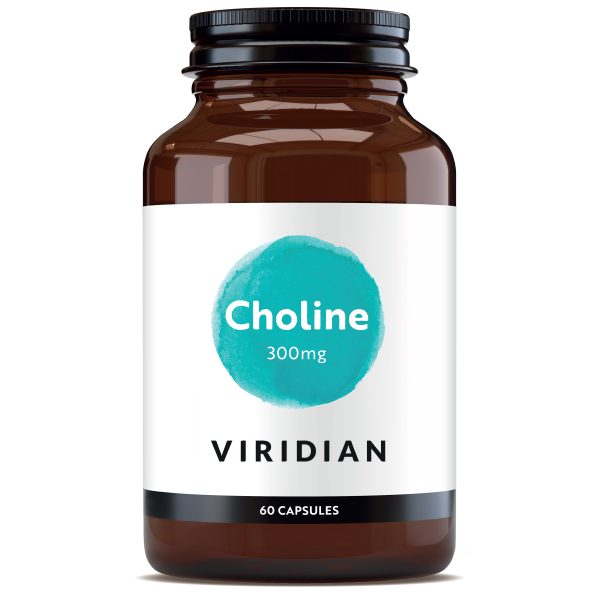 Viridian Choline 300mg 60 Capsules - Image 2