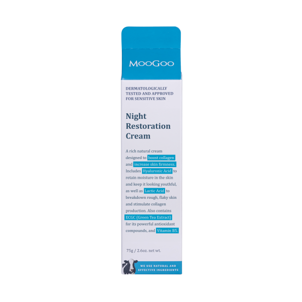 MooGoo Night Restoration Cream 75g - Image 2