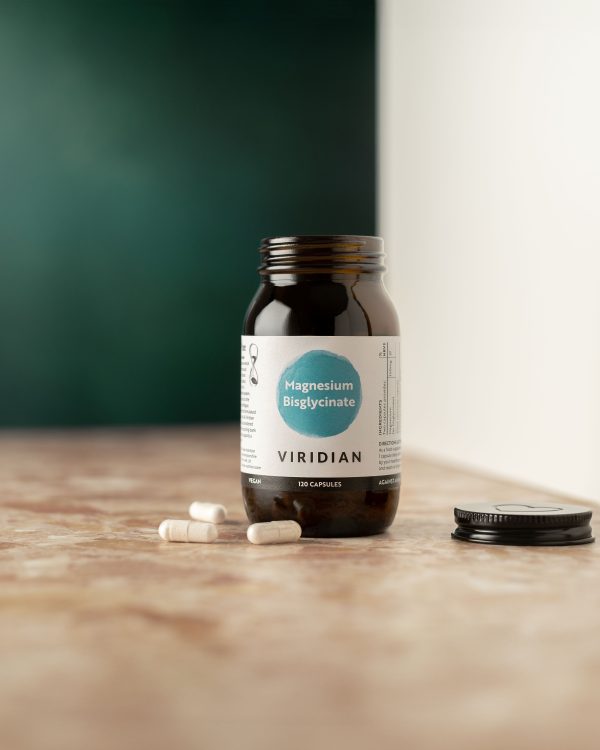 Viridian Magnesium Bisglycinate 120 Capsules - Image 2