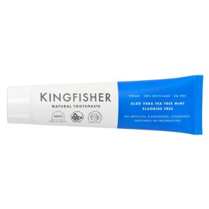 Kingfisher Aloe Vera, Tea Tree, Mint Fluoride Free Toothpaste 100ml