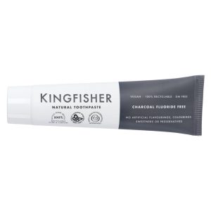 Kingfisher Charcoal Fluoride Free Toothpaste 100ml