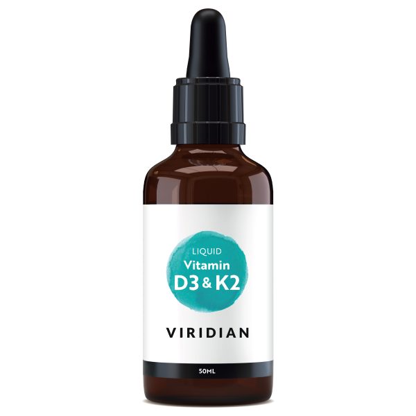 Viridian Vitamin D3 & K2 Liquid 50ml