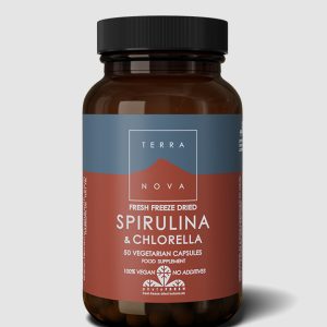 TerraNova Spirulina & Chlorella 50 Capsules