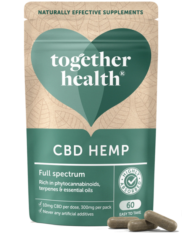Together Health CBD Hemp 10mg 60 Capsules