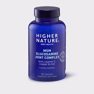 Higher Nature MSM Glucosamine Joint Complex 90 Tablets