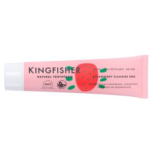 Kingfisher Children's Strawberry Fluoride Free 100ml
