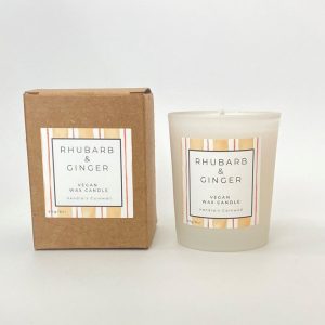Hendra's Candle - Rhubarb & Ginger 180g