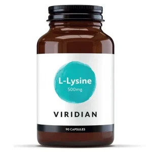 Viridian L-Lysine 500mg 90 Capsules