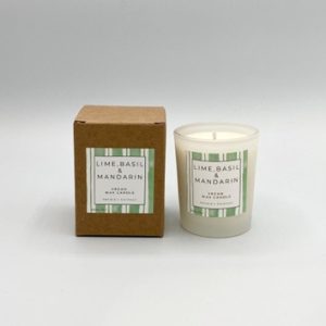 Hendra's Votive Candle - Lime, Basil & Mandarin 70g