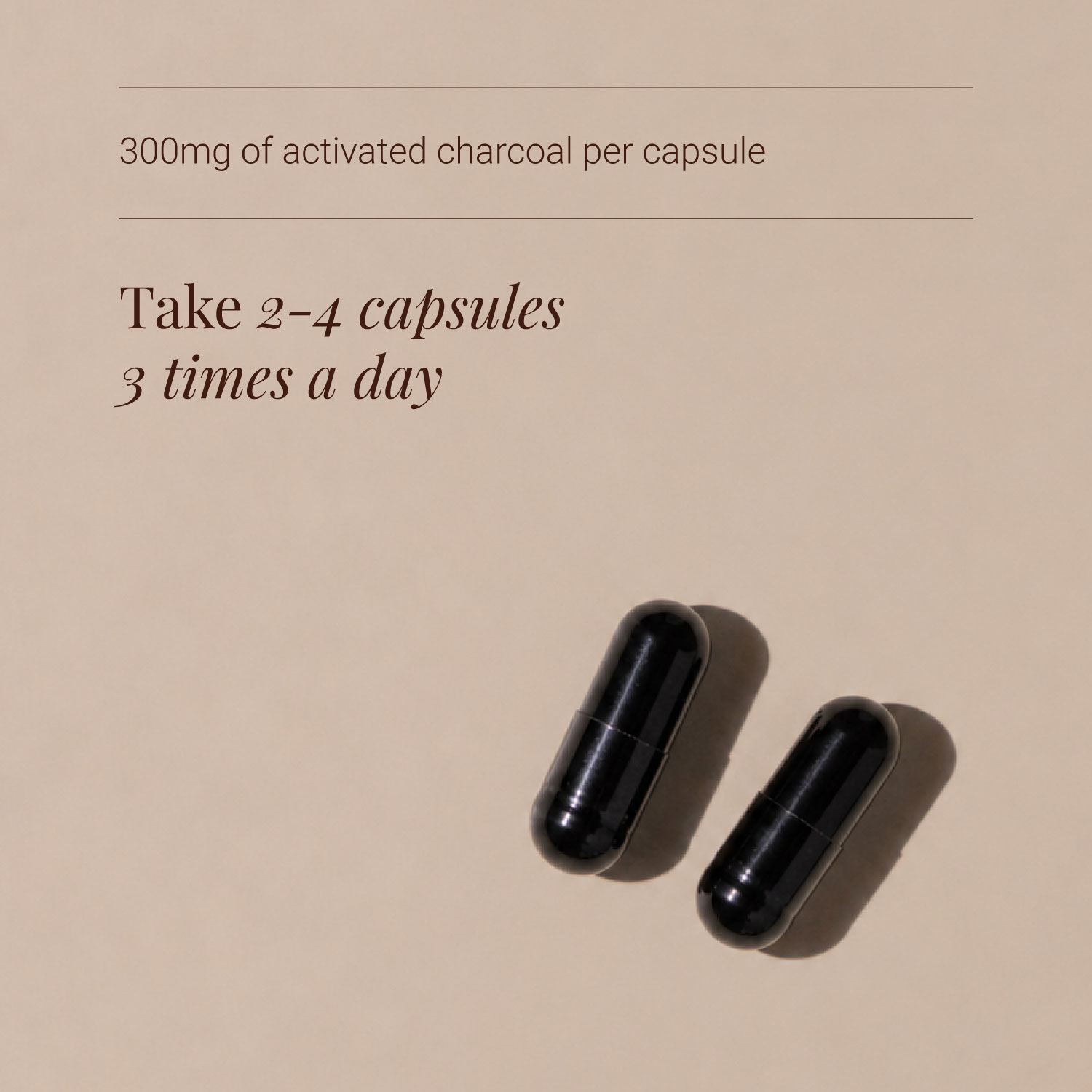 KIKI Health Activated Charcoal 50 Vegicaps - Image 4