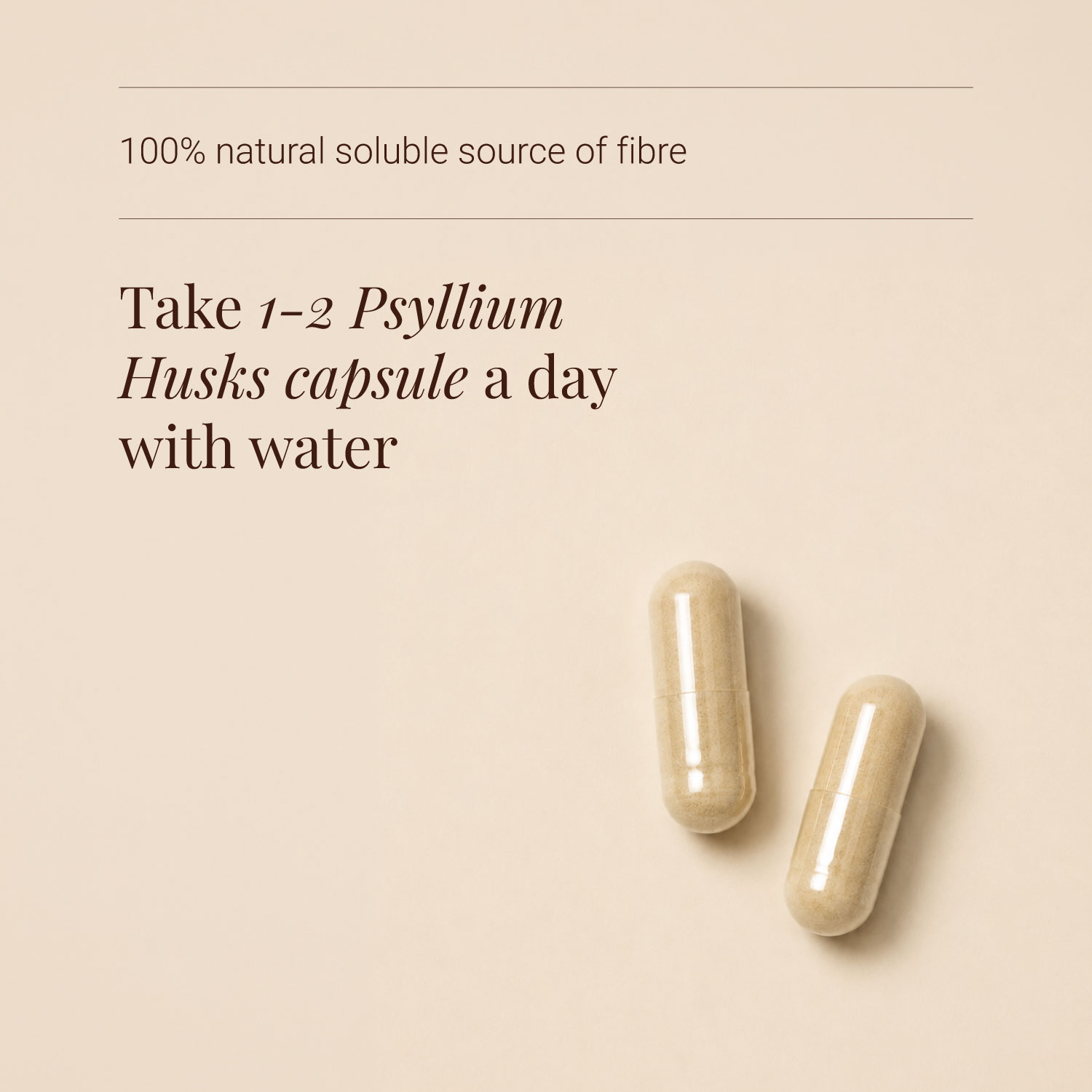 KIKI Health Organic Psyllium Husks 120 Vegicaps - Image 5