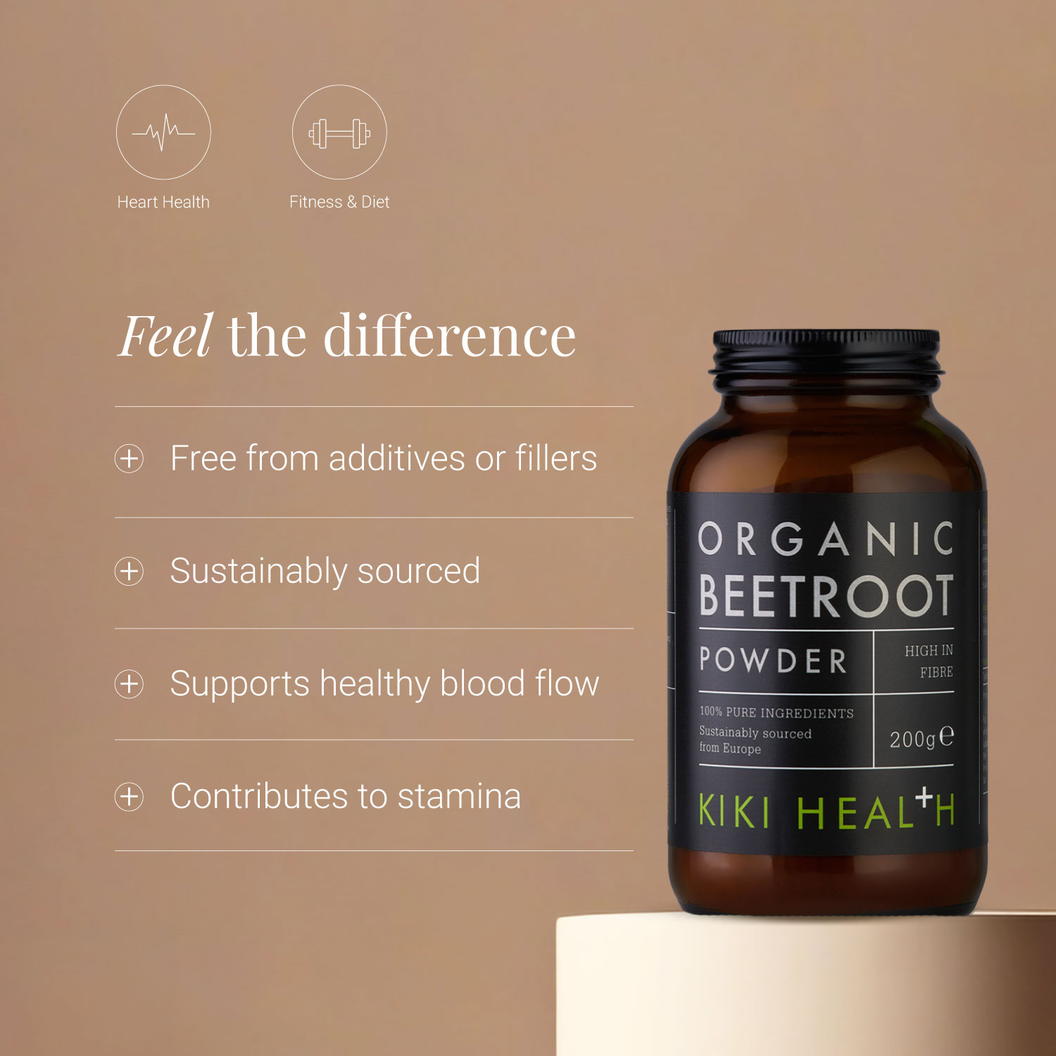 KIKI Health Organic Beetroot Powder 200g - Image 4