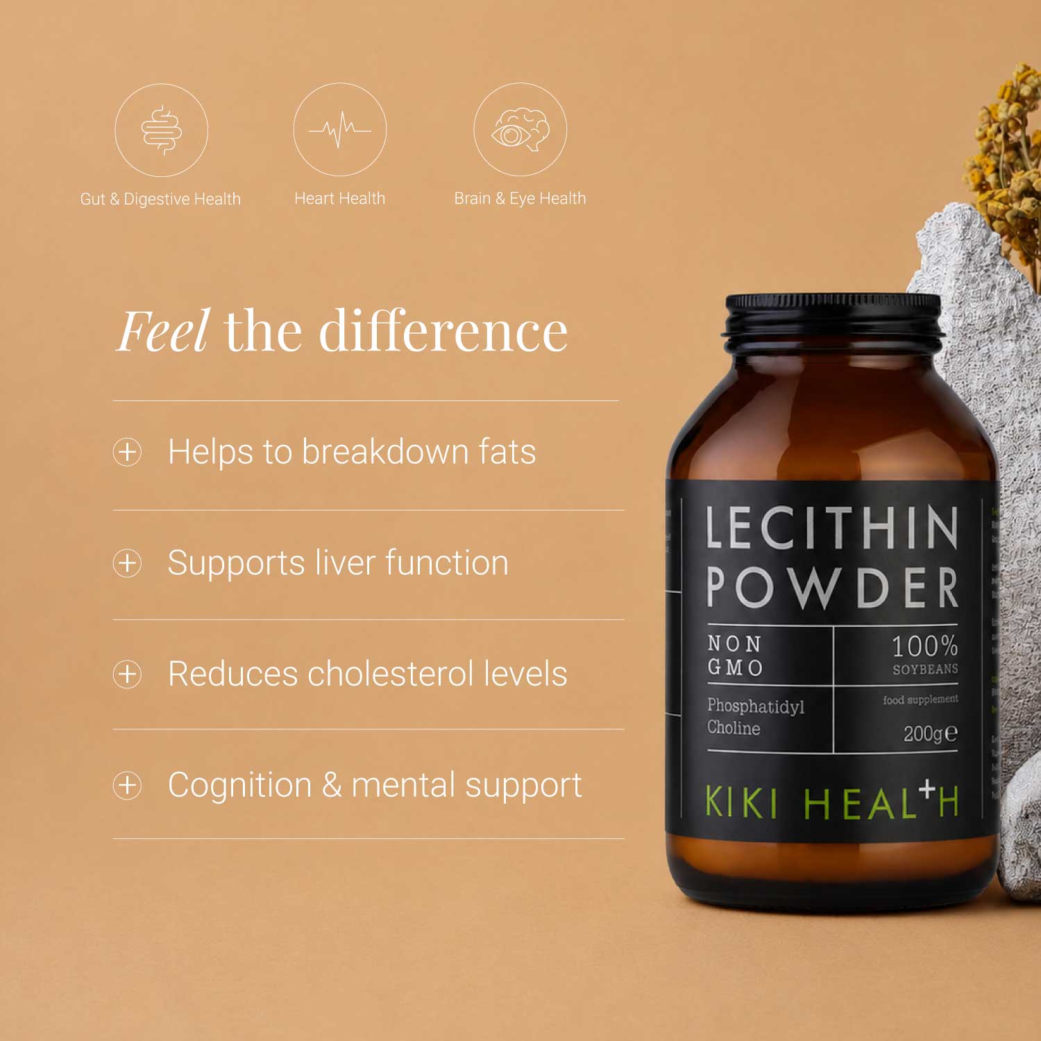 KIKI Health Lecithin Powder 200g - Image 5