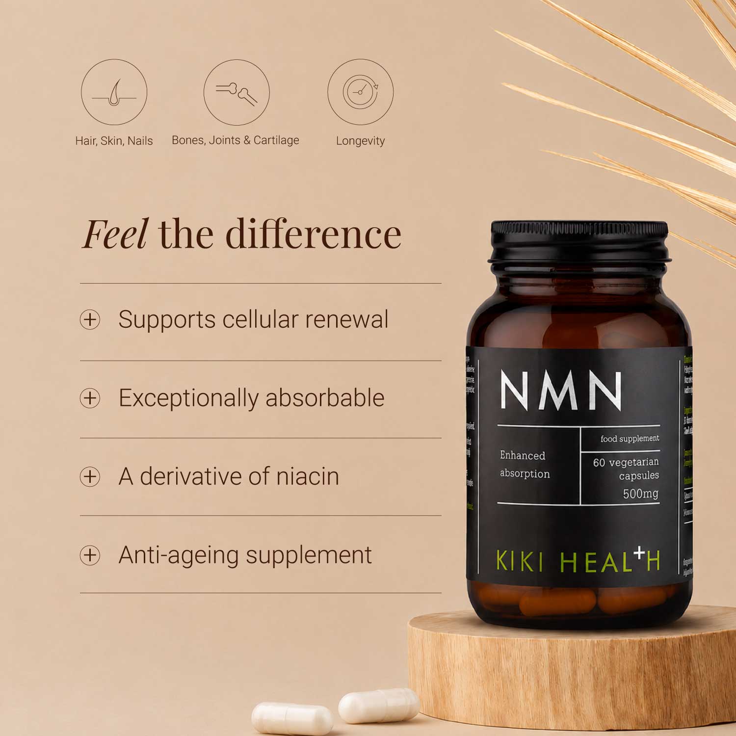 KIKI Health NMN 60 Vegicaps - Image 5
