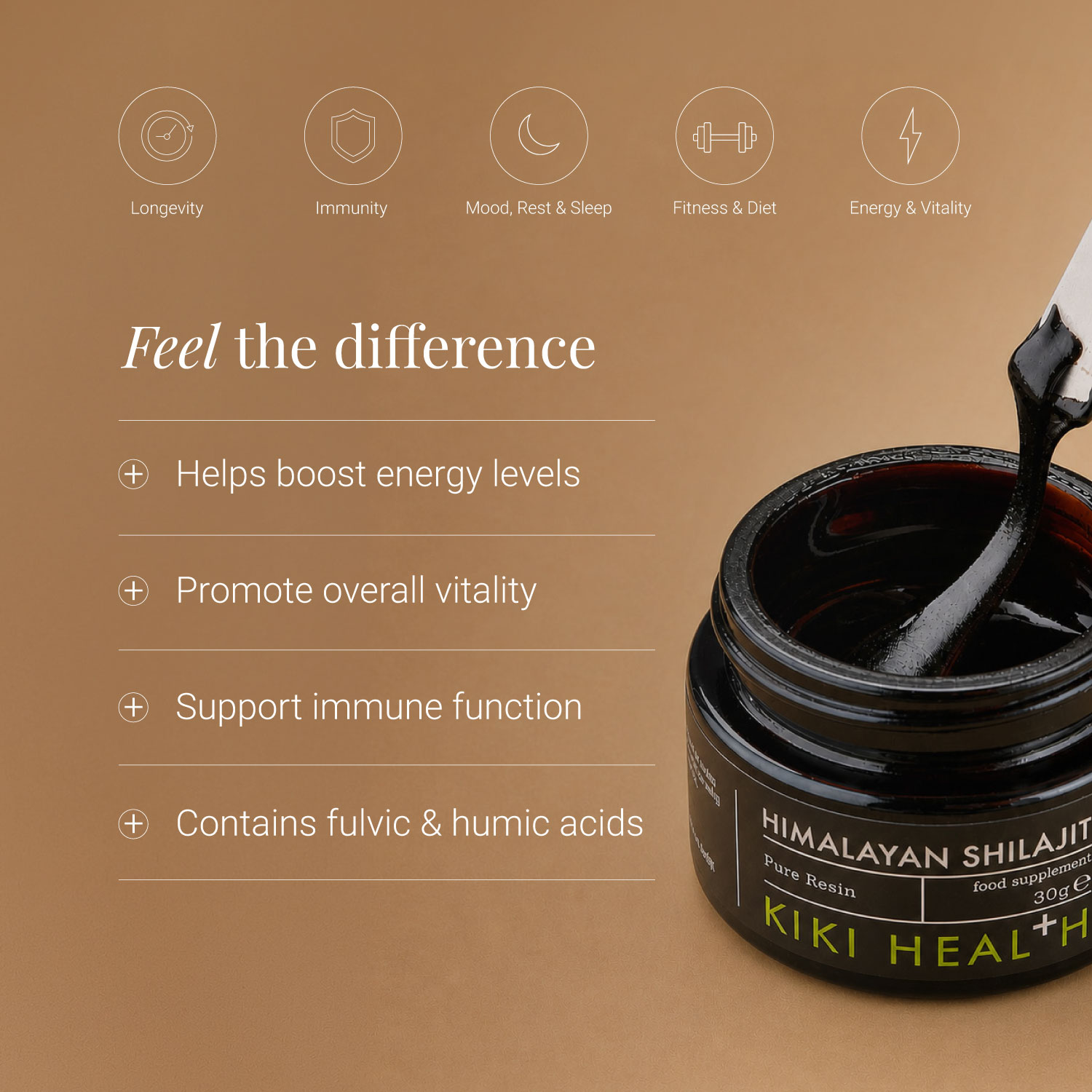 KIKI Health Himalayan Shilajit Resin 30g - Image 5