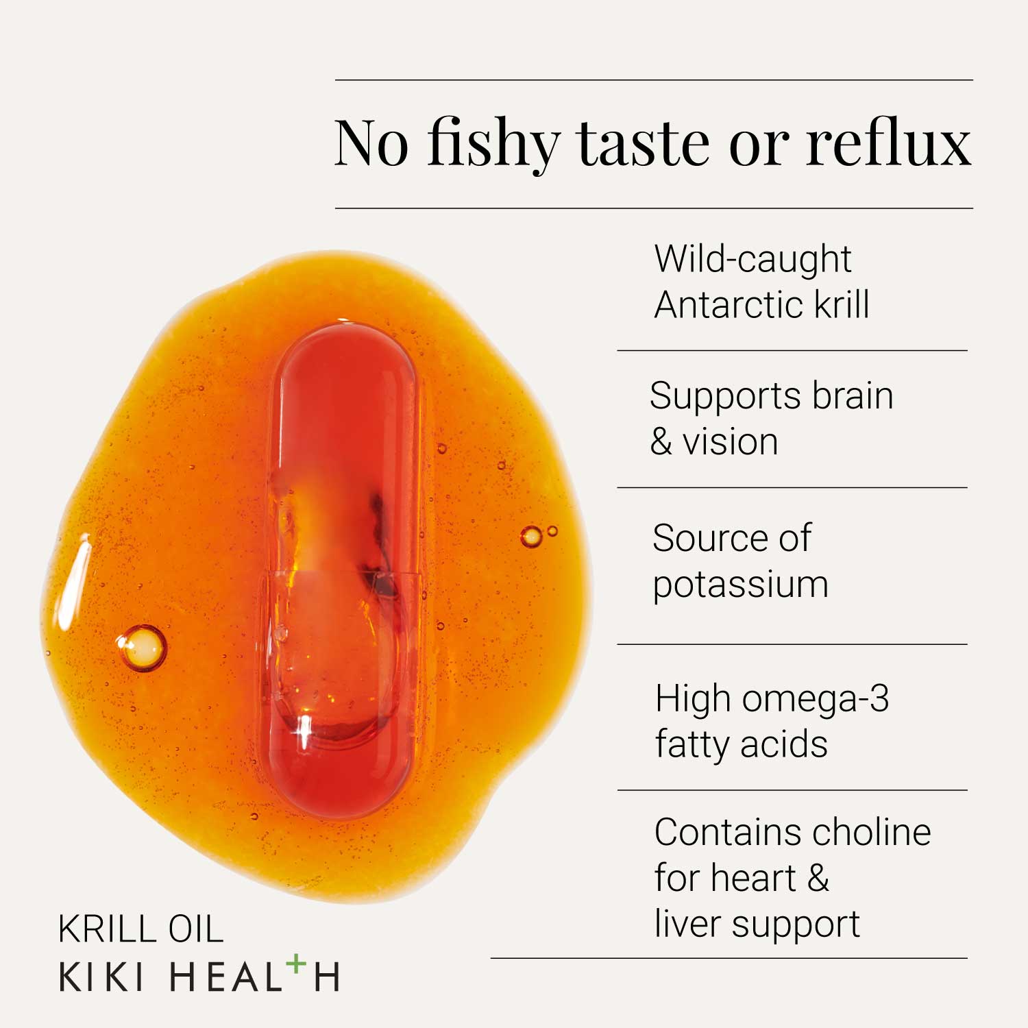 KIKI Health Krill Oil 30 Capsules - Image 6