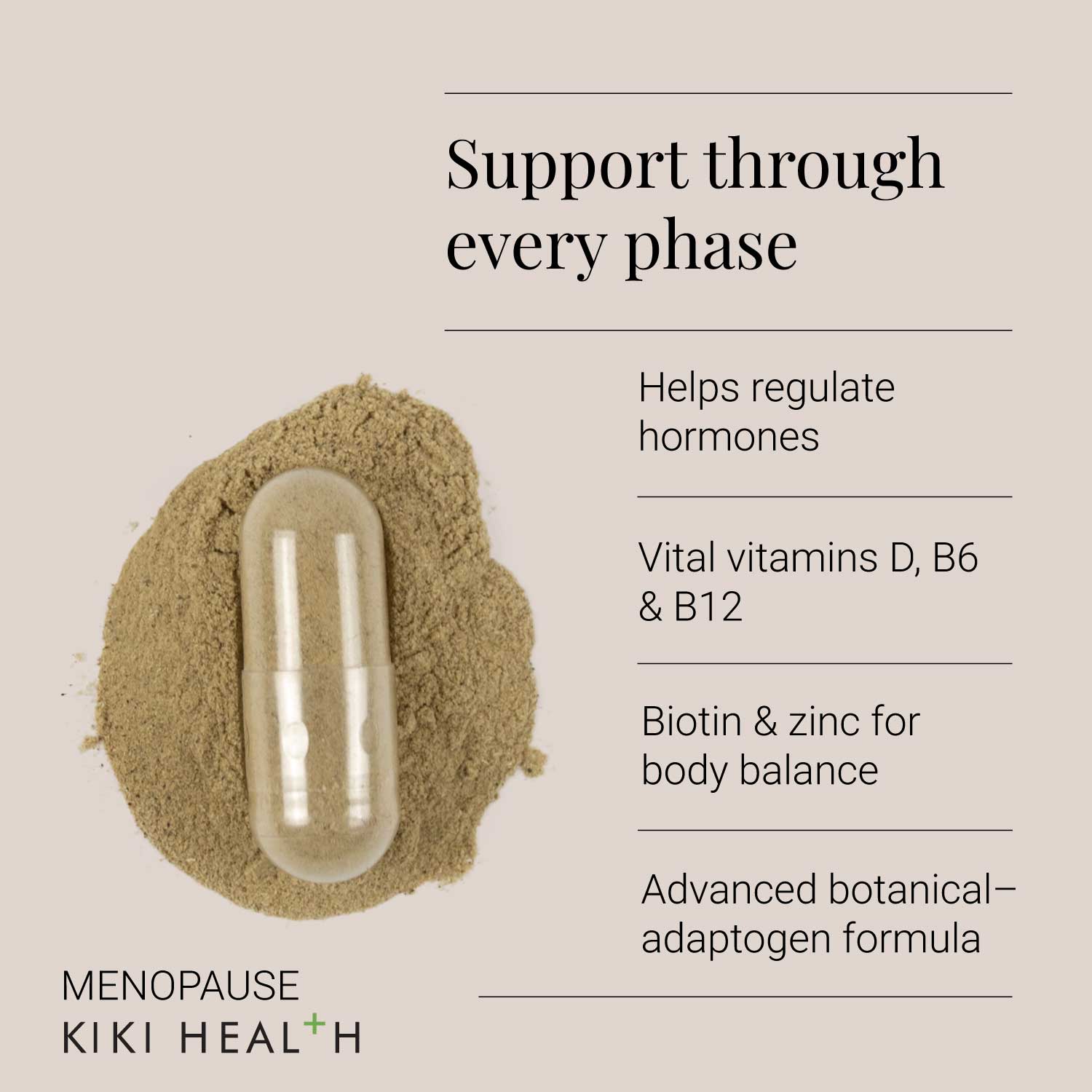 KIKI Health Menopause Blend 60 Vegicaps - Image 6