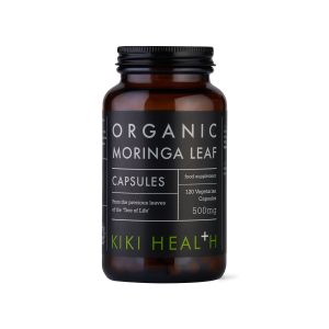 KIKI Health Organic Moringa 120 Vegicaps