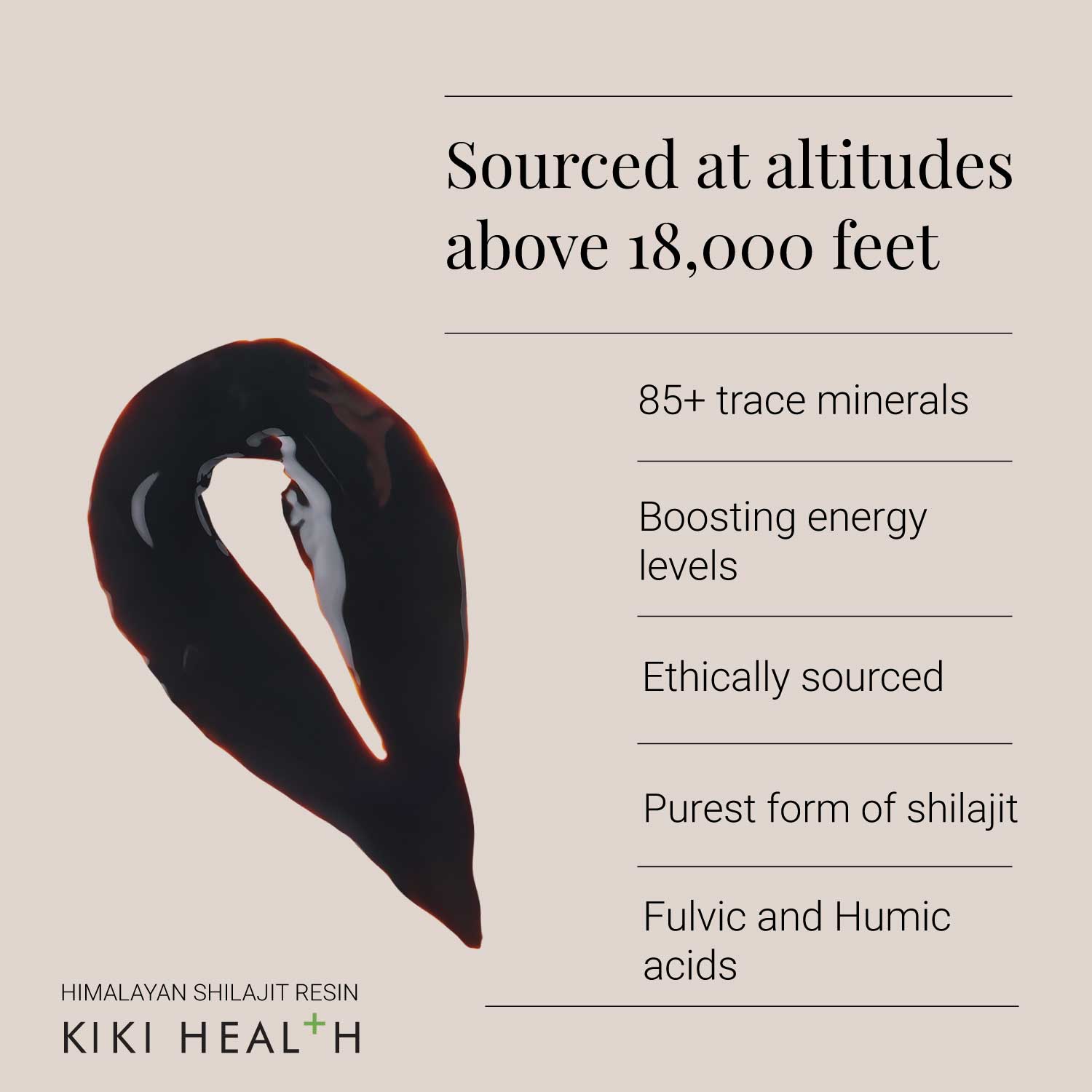 KIKI Health Himalayan Shilajit Resin 30g - Image 6